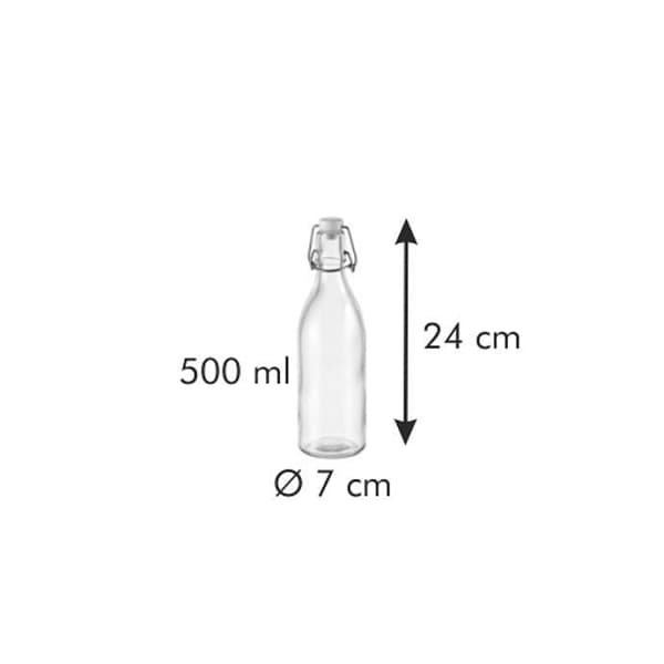 895182 Flip Top Bottle 500ml 24c