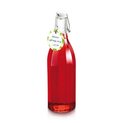 895194 SQ-Flip Top Bottle 1000ml 12c