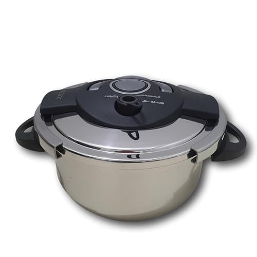 8Ltr BELMA PressureCooker27cm Black/Grey