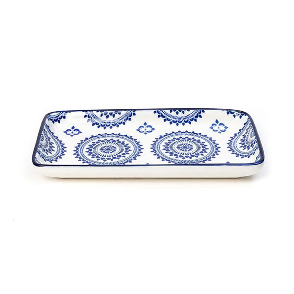 90FGCFP 9" Rect Plate Porcelain 6-48c