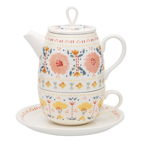 EC63302 Eclogy TeaSet Cup180ml Teapot 8c
