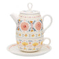 EC63302 Eclogy TeaSet Cup180ml Teapot 8c