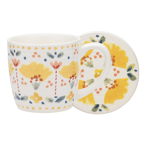 EC63307 Ecology Mug and Coster 300ml 24c