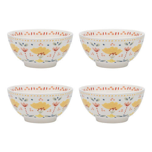 EC63314 Eclogy Set of 4 Ice Crem Bwls 6c