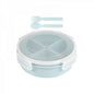 9333-4 4Compt Lunch Box 820ml 12c