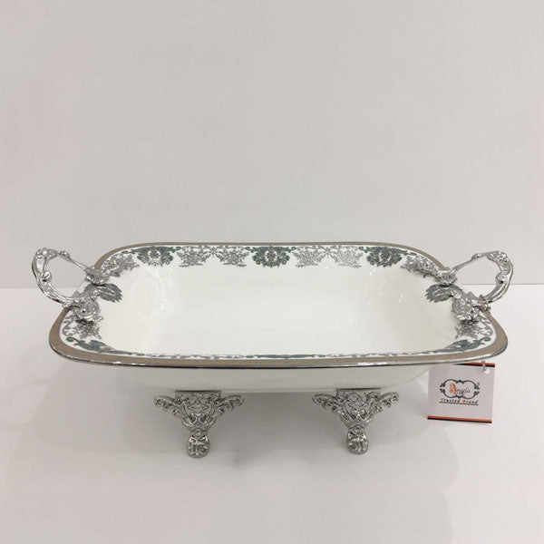 AB-127 Serving Dish Sqr 31x22cm 6c