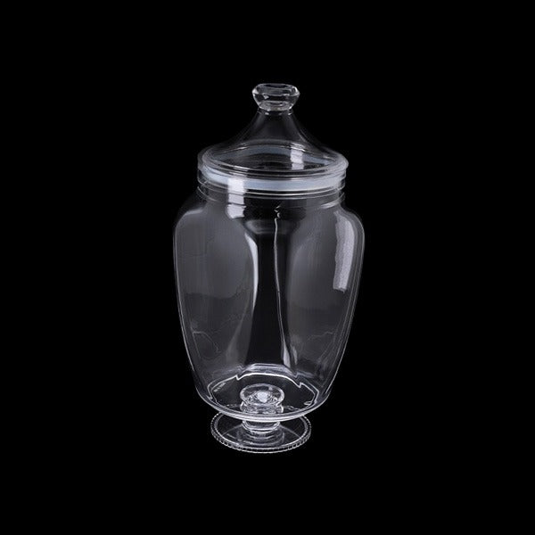 AC40212-W 5"CLEAR CANISTER BASE 30cm12c