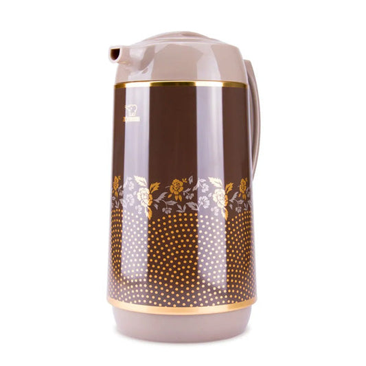 AHGB10-D Glass Vaccum Rose Brown1ltr 12c