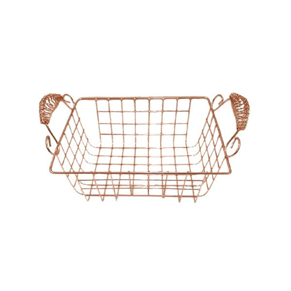 BA-8801 Roti Basket Rose Gold 45c