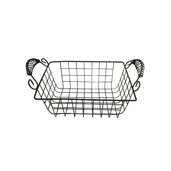 BA-8803 Roti Basket Metalic Black 45c