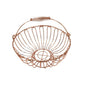 BA-8807 Fruit Basket Round Rose Gold 30c