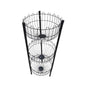 BA-8815 Mango basket Black 3layer