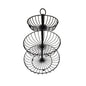 BA-8816 Table Basket 3 Layer Black