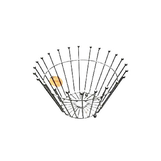 BA-8823 Frut Baskt RoundRings S/SGold45c