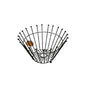 BA-8824 Fruit Basket RoundBall Black 20c
