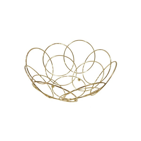 BA-8811 Fruit Basket Round RingsGold45c
