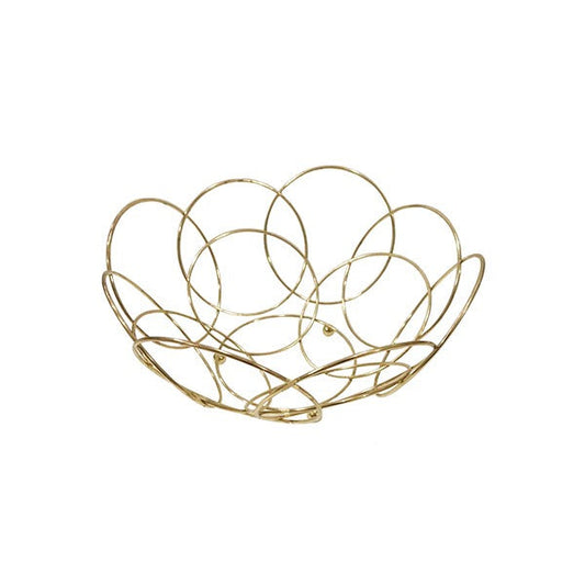 BA-8811 Fruit Basket Round RingsGold45c