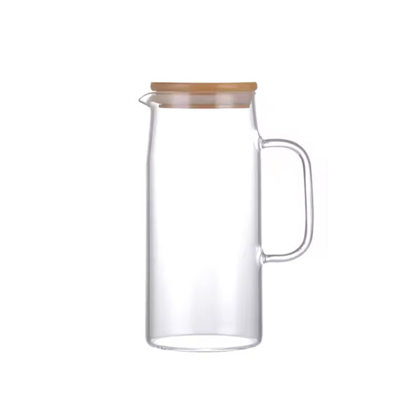 BG45098 Glass Jug 1.2L  Bamboo-L