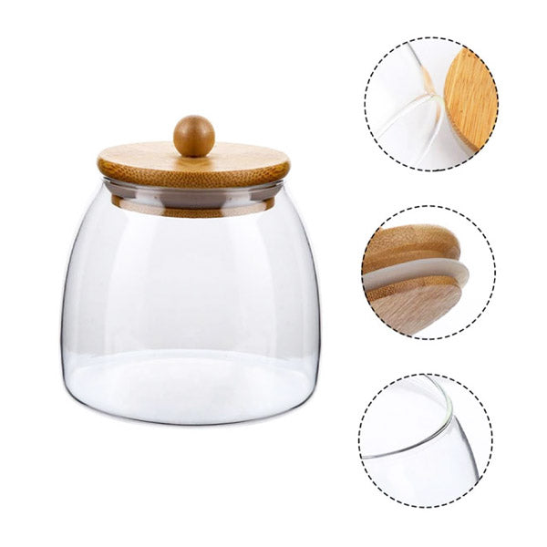 BG45164 Glass Jar 550ml 80c