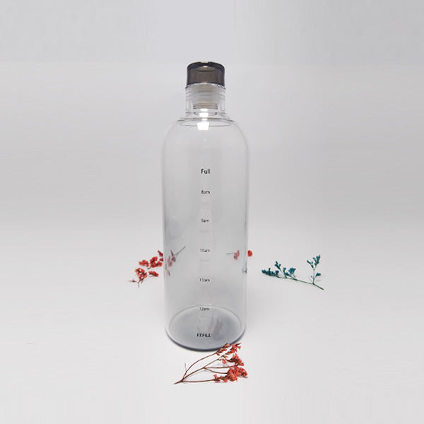 BG45178 0.5L PP Cap G-Bottle Black 60c