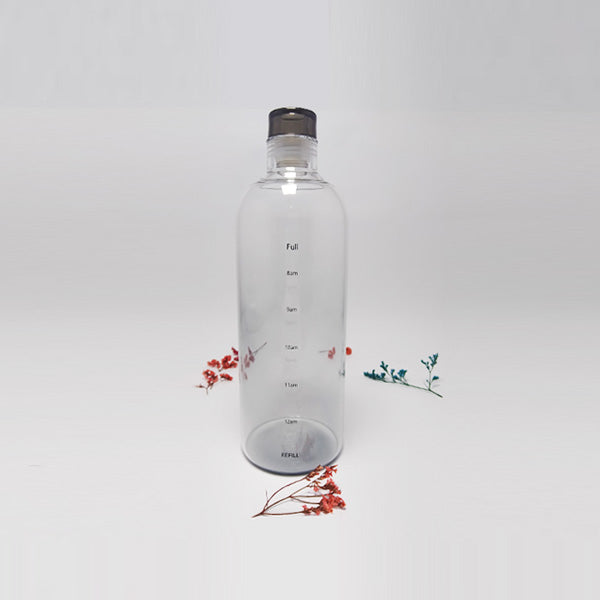 BG45183 0.35L PP Cap G-Bottle Black 70c
