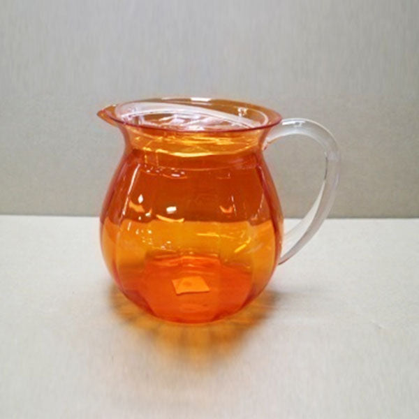 BH0158AC Orange Lassi Jug+Lid 6pc/ctn