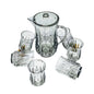 BH0188 LIGHTGrey7PcsACRYLIC Water Set 6c