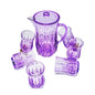 BH0188 PURPLE 7Pcs ACRYLIC WaterSet 6ctn