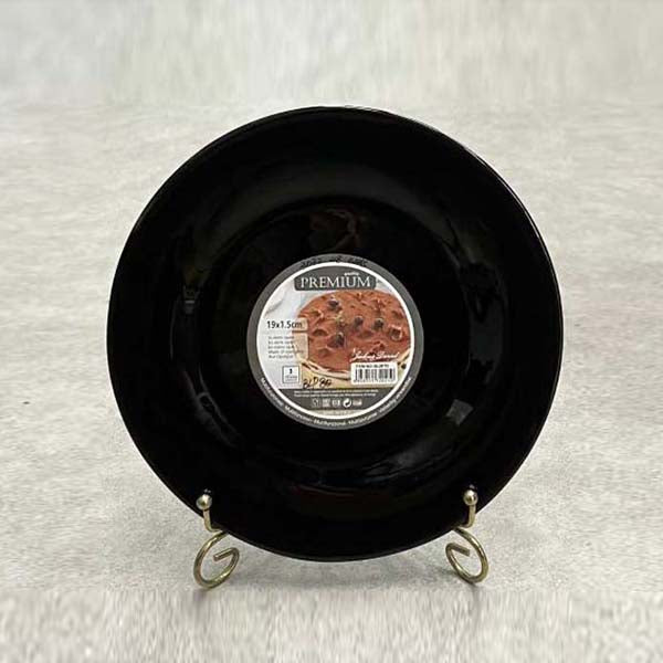 BLP70 7"Dessert Plate Opal Glass 6-72c