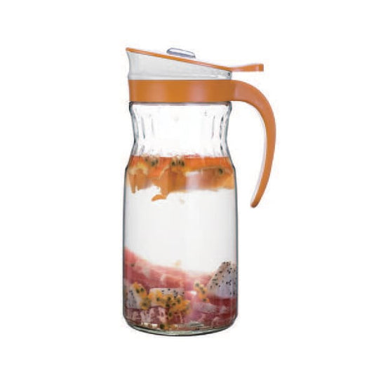 BR0228 Glass Jug (M) Ornge Brilliant 12c