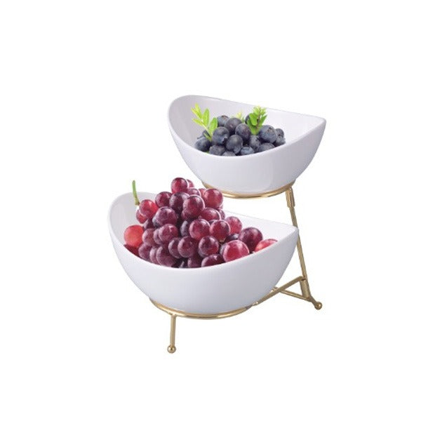 BR0267 BRILLIANT 2Tier Oval Hold (G) 6c