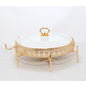 BR0269 12"ROUND Dish + CANDLE STAND 4c
