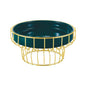 BR04031 8" ROUND PLATE WITH STAND 4c
