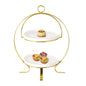 BR04033 2-TIER 8.25" RD PLATES-STAND 2c
