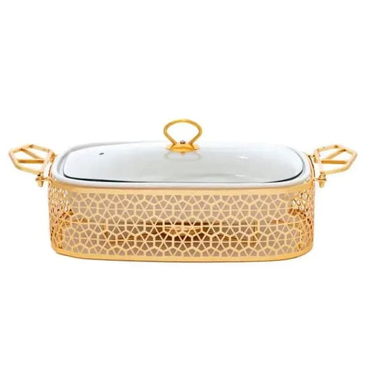BR16001 G14.5"RECT. CASSEROLE  4c