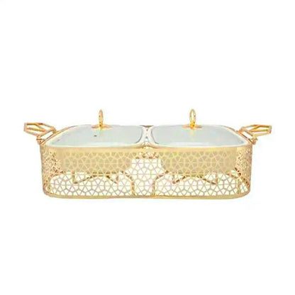 BR16002 GTWIN 13"RECT. CASSEROLES 4c