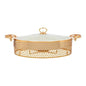 BR16003 G15"OVAL CASSEROLE 4c
