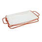 BR16008 RG10" RECT. PLATE WITH STAND 8c