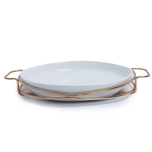 BR16016 G13" ROUND PLATE WITH STAND 6c