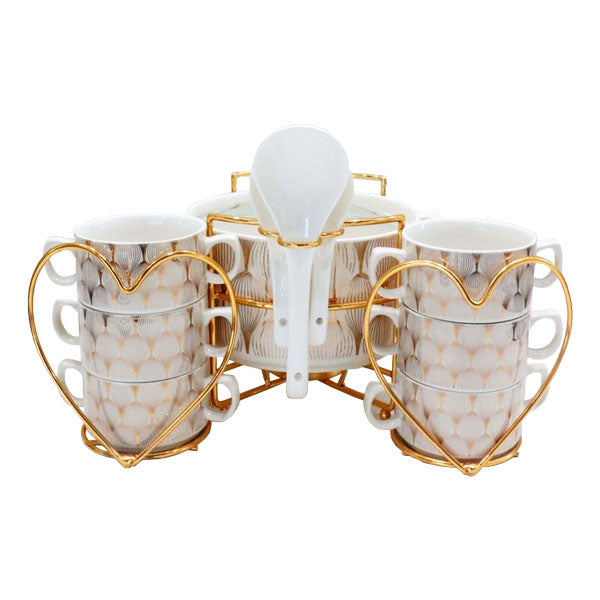 BR4040  16PCS SOUP SET WITH CANDLE STAND
