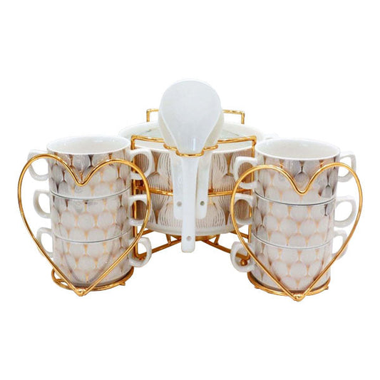 BR4040  16PCS SOUP SET WITH CANDLE STAND