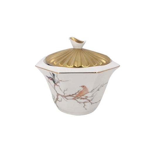 BRD255 Single Jar+Gold Lid L ANGELA