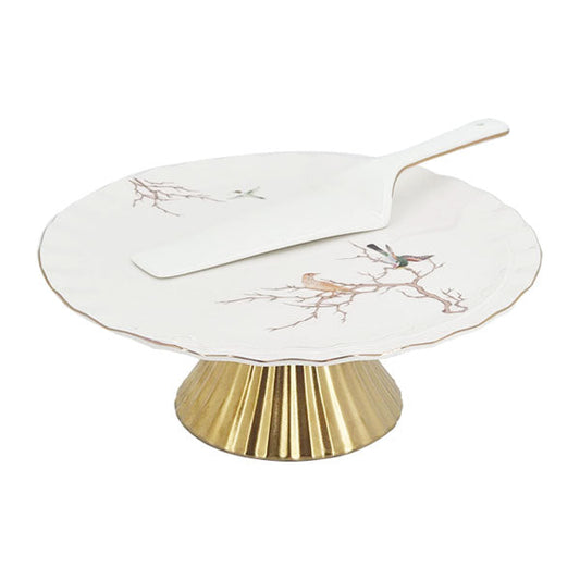 BRD258 ANGELA Cake Dish + Lifter