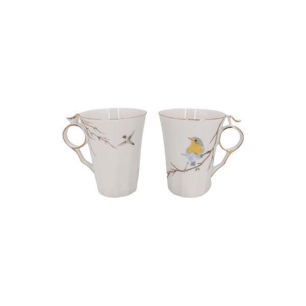 BRD265 Bird Mug Set 2 Piece
