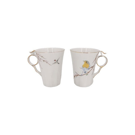 BRD265 Bird Mug Set 2 Piece