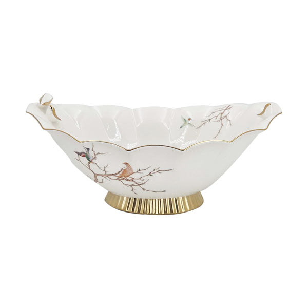 BRD267 Oval Bird Fruit Bowl ANGELA 6c