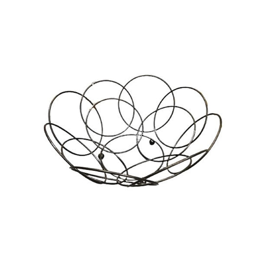 BA-8817 Fruit Basket RoundRing Black 45c