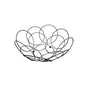BA-8817 Fruit Basket RoundRing Black 45c