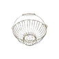 BA-8821 Fruit  Basket Round Silver 30c