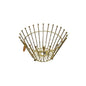 BA-8825 Fruit Basket Round Ball Gold 20c